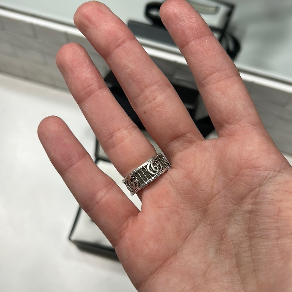 Gucci Ring Double G Silver - image 6